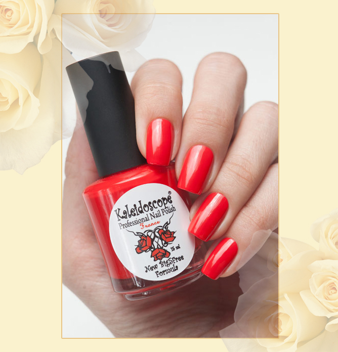 EL Corazon - Kaleidoscope Красотека №Кr-06 Всегда в моде, красный лак для ногтей